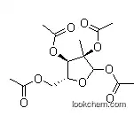 Molecular Structure of 306960-25-8 ((3R,4R,5R)-5-(acetoxymethyl)-3-methyltetrahydrofuran-2,3,4-triyl triacetate)